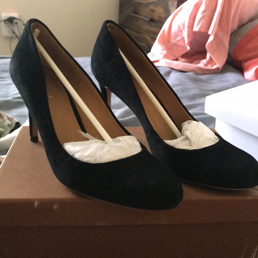 Coach Black Heels